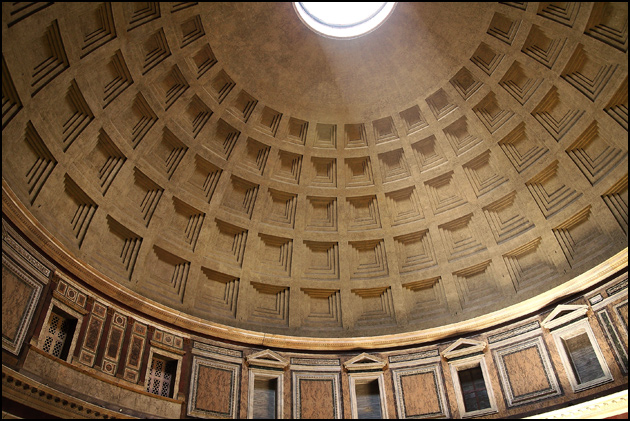 pantheon-dome-light