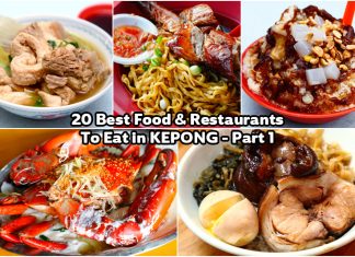 20 best food and restaurant in kepong