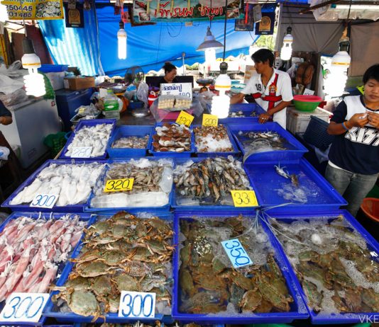 Lan Pho Fish Market Pattaya