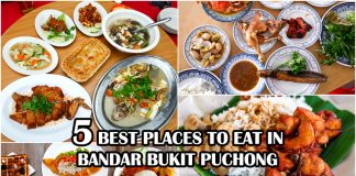 Restaurants and Food to Eat in Bandar Bukit Puchong