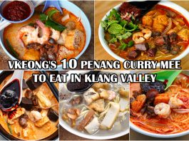 penang curry mee to eat in KL
