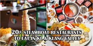 Best Steamboat and Buffet Restaurants in KL and Klang Valley