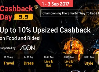 ShopBack Malaysia 9.9 Upsized Cashback Campaign
