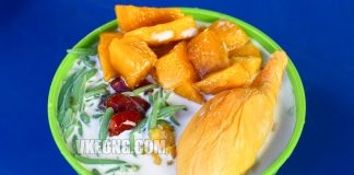 Warisan-Kak-Aini D24 Durian Cendol with Mangoes KL
